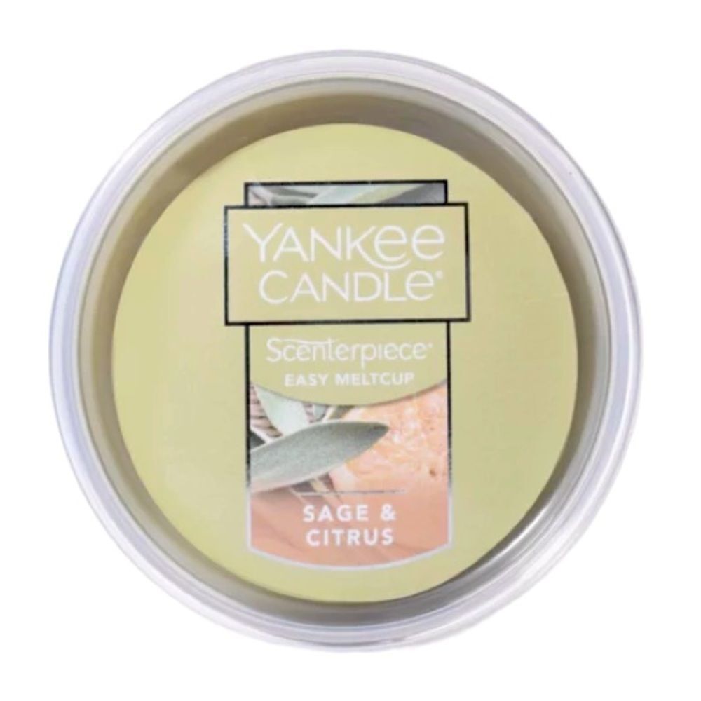 Yankee Candle Scenterpiece Easy MeltCups Sage & Citrus Fragrance New In Package
